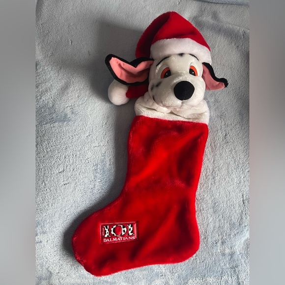 Disney Other - Disney Red 101 Dalmatians Plush Stocking